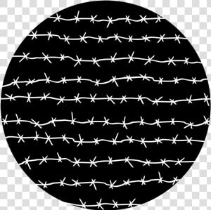 Barb Wire Frame Png  Transparent Png