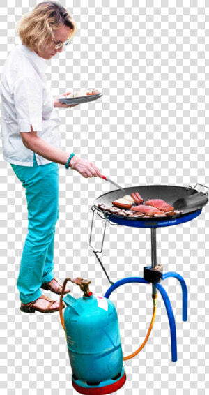 Cut Out People Barbecue  HD Png Download