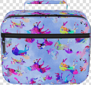 Watercolor Unicorns Lunchbox   Briefcase  HD Png Download