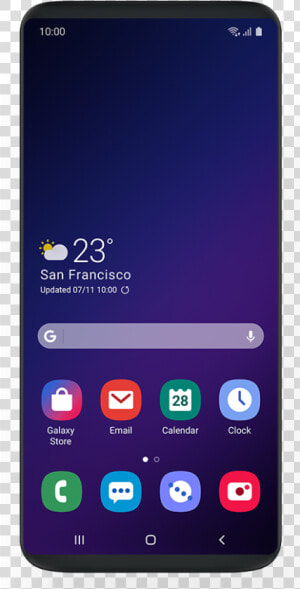 Samsung Galaxy S10 One Ui  HD Png Download