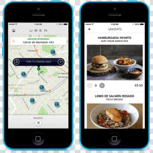 Applications For Delivery   Uber And Ubereats  HD Png Download