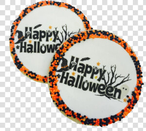 Happy Halloween   Happy Halloween Sugar Cookies  HD Png Download