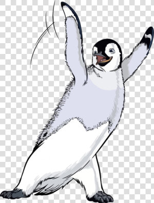 Transparent Cute Penguin Clipart   Mumble Clipart  HD Png Download