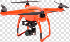 X Star Orange 3   Autel X Star Drone  HD Png Download