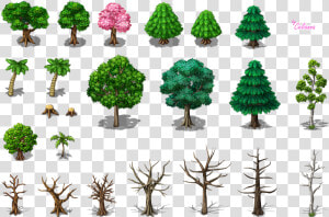 Download Pixel Art Pine Tree Clipart Tree Pine Clip   Pine Tree Pixel Art  HD Png Download