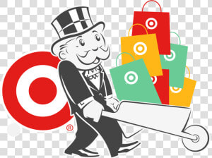 Target In Prizes Monopoly Game At Mcdonald Clipart  HD Png Download