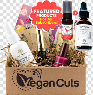 Vegan Cuts Beauty Box Cruelty Free Beauty And Makeup   Beauty Boxes  HD Png Download