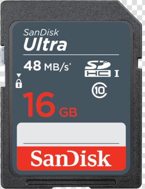 Sd Card Png Transparent Hd Photo   Sandisk Sdhc Ultra 16gb  Png Download