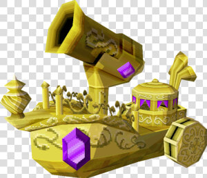 Zelda Phantom Hourglass Golden Ship  HD Png Download