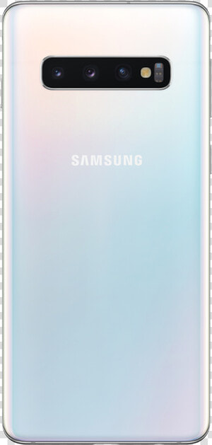 Samsung Galaxy S10 Prism White Back   Samsung S10  HD Png Download