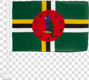 Dominica Car Flag   Circle  HD Png Download