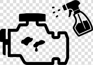 Engine Cleaning   Engine Wash Icon Png  Transparent Png