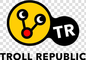 Troll Republic Logo Watermark  HD Png Download