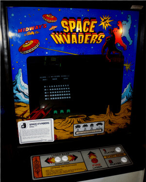 Space Invaders Original Arcade Cabinet  HD Png Download