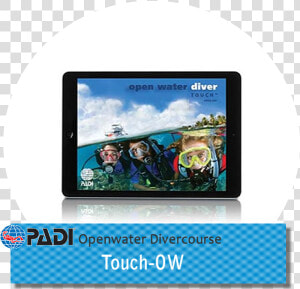 Picture   Padi Open Water Diver Touch  HD Png Download