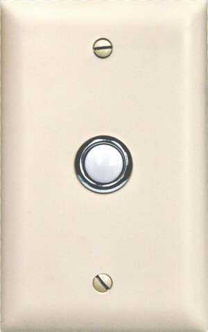 Off White Colored Door Bell Button Panel   Doorbell Button Enclosure  HD Png Download