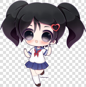 Yandere Simulator Hanako Yamada Chibi  HD Png Download