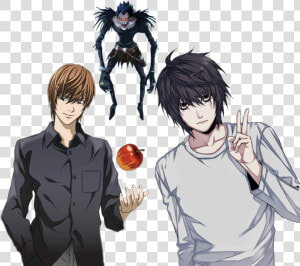  freetoedit  ruyk  l  lightyagami  deathnote   Death Note Light Png  Transparent Png