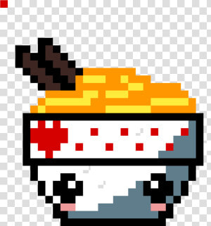 Transparent Pixel Art Png   Pixel Art Kawaii Food  Png Download