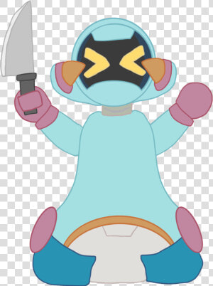 Master Has Given Roboppy A Knife   Cartoon  HD Png Download