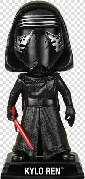 Star Wars Hooded Kylo Ren Wacky Wobbler   Funko Kylo Ren Bobble Head  HD Png Download