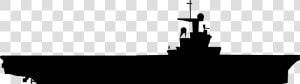 Aircraft Carrier Silhouette Clip Art  HD Png Download