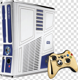 Xbox 360 Star Wars R2d2  HD Png Download