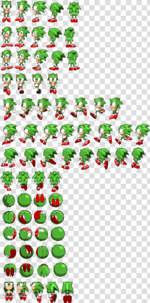  sonic Sprites By Ssntails    Sonic Exe Sprite Sheet  HD Png Download