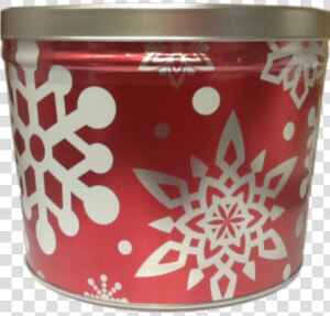 2 Gallon Let It Snow Christmas Themed Gourmet Popcorn   Cup  HD Png Download