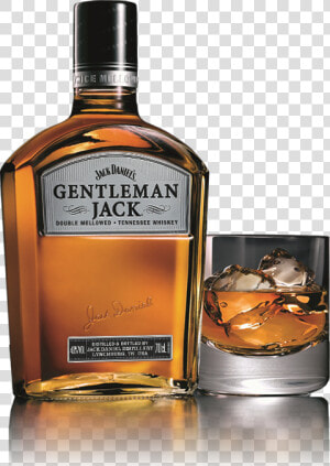 Jack Daniel S Gentleman Jack Bottle   Gentleman Jack Daniels  HD Png Download