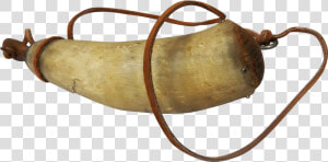 Vintage Bull Horn Powder Horn  HD Png Download