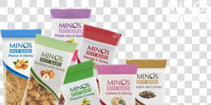 Minos Nuts Bars   Corn Flakes  HD Png Download