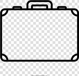 Transparent Maleta Png   Outline Suitcase  Png Download