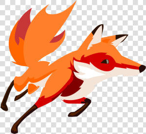 Fox Clipart Clipartfest   Running Fox Clipart  HD Png Download