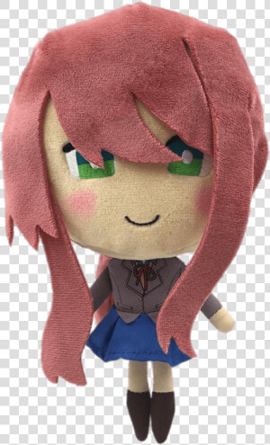 Doki Doki Literature Club Monika Plush Doll   Doki Doki Literature Club Monika Plush  HD Png Download