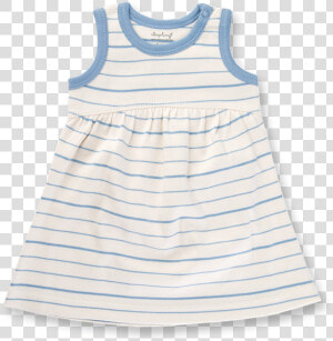 Blue French Stripe Dress   Pattern  HD Png Download