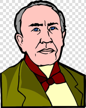 Drawing Of Thomas Edison   Png Download   Drawing Of Thomas Edison  Transparent Png