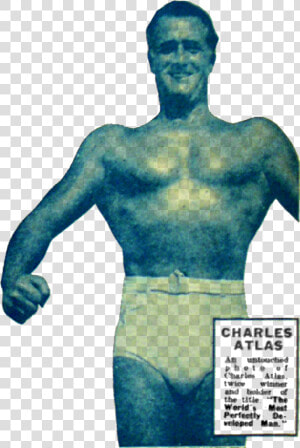 Charles Atlas An Untouched Photo Of Charles Atlas    Charles Atlas Png  Transparent Png