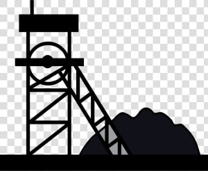 Coal Mining Clip Art   Coal Mine Icon Png  Transparent Png