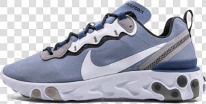 Nike React Element 55 Indigo Fog  HD Png Download