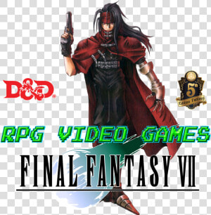 Final Fantasy 7 Vincent Valentine Dnd 5e   Vincent Valentine De Final Fantasy Vii  HD Png Download