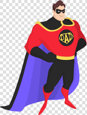 Superdad Clipart  HD Png Download