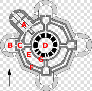 Camber Castle Labelled Plan   Camber Castle Floor Plan  HD Png Download