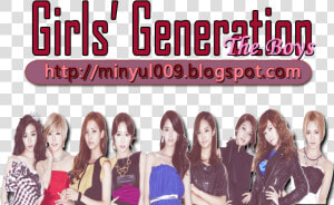 Minyul009   Snsd Tiffany The Boys  HD Png Download