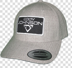 Cody Johnson Snap Back Hat With Black Patch Title   Baseball Cap  HD Png Download