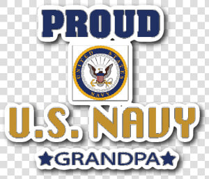 Navy Grandpa Car Window Sticker Gift For Grandfather  HD Png Download