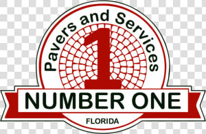 Number One Pavers   Circle  HD Png Download