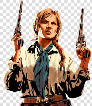 Red Dead Redemption 2 Sadie Adler  HD Png Download