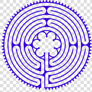 Labyrinth Chartres  HD Png Download