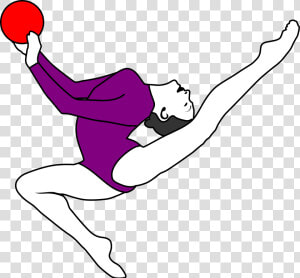 Rhythmic Gymnastic Clipart  HD Png Download